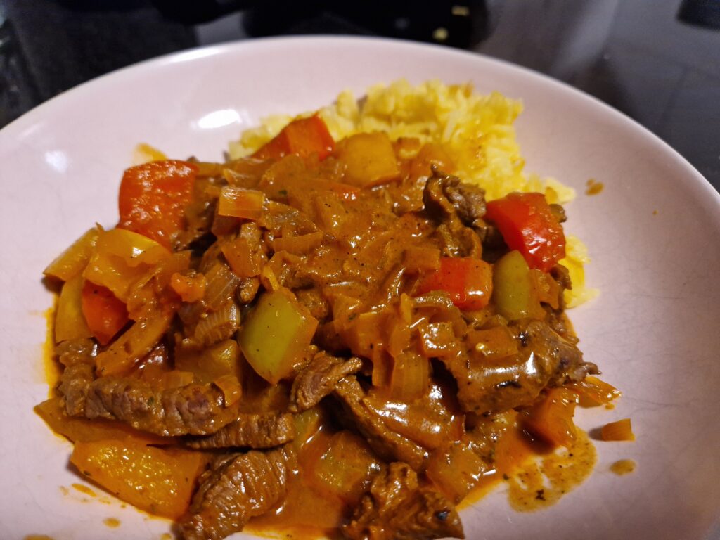 Rindsgeschnetzeltes mit Peperoni - Rezeptologie